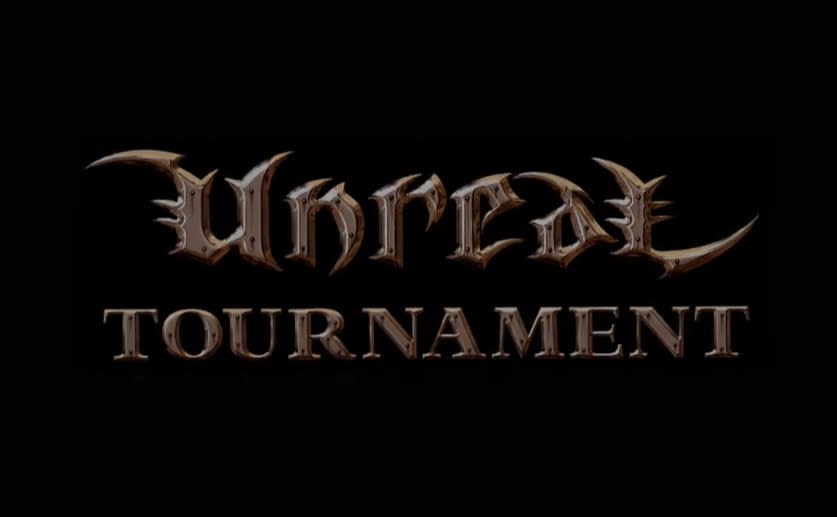 The title Unreal Tournament display for the intro of the game