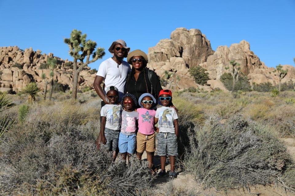 Karen Akpan and family