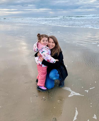 <p>Bindi Irwin/Instagram</p> Bindi Irwin and daughter Grace