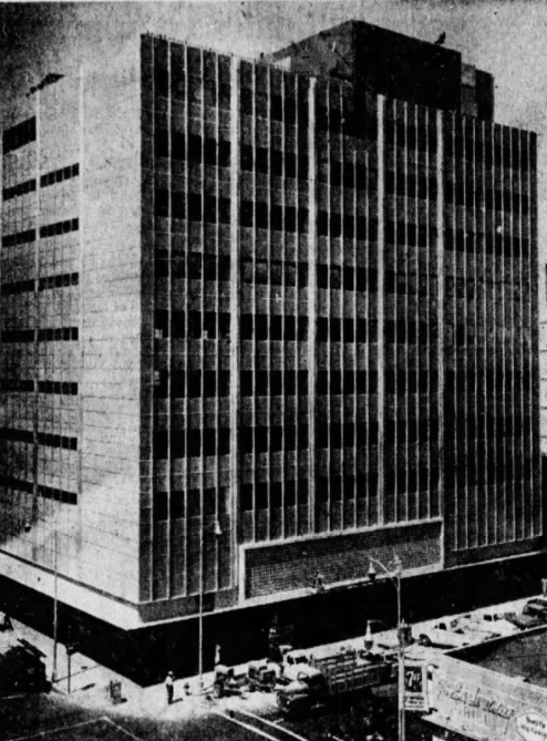 Arizona Bank building upon completion, 1960.