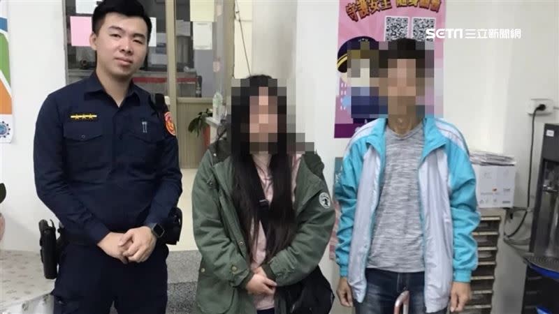 女子父親管不動她，但還是很心疼女兒街頭謀生。