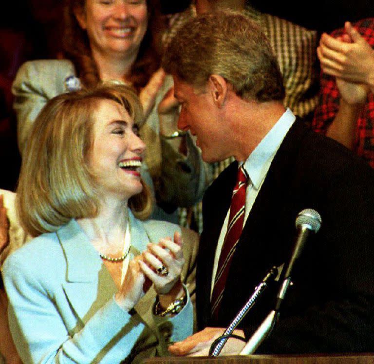 Los momentos más dulces de Hillary y Bill Clinton