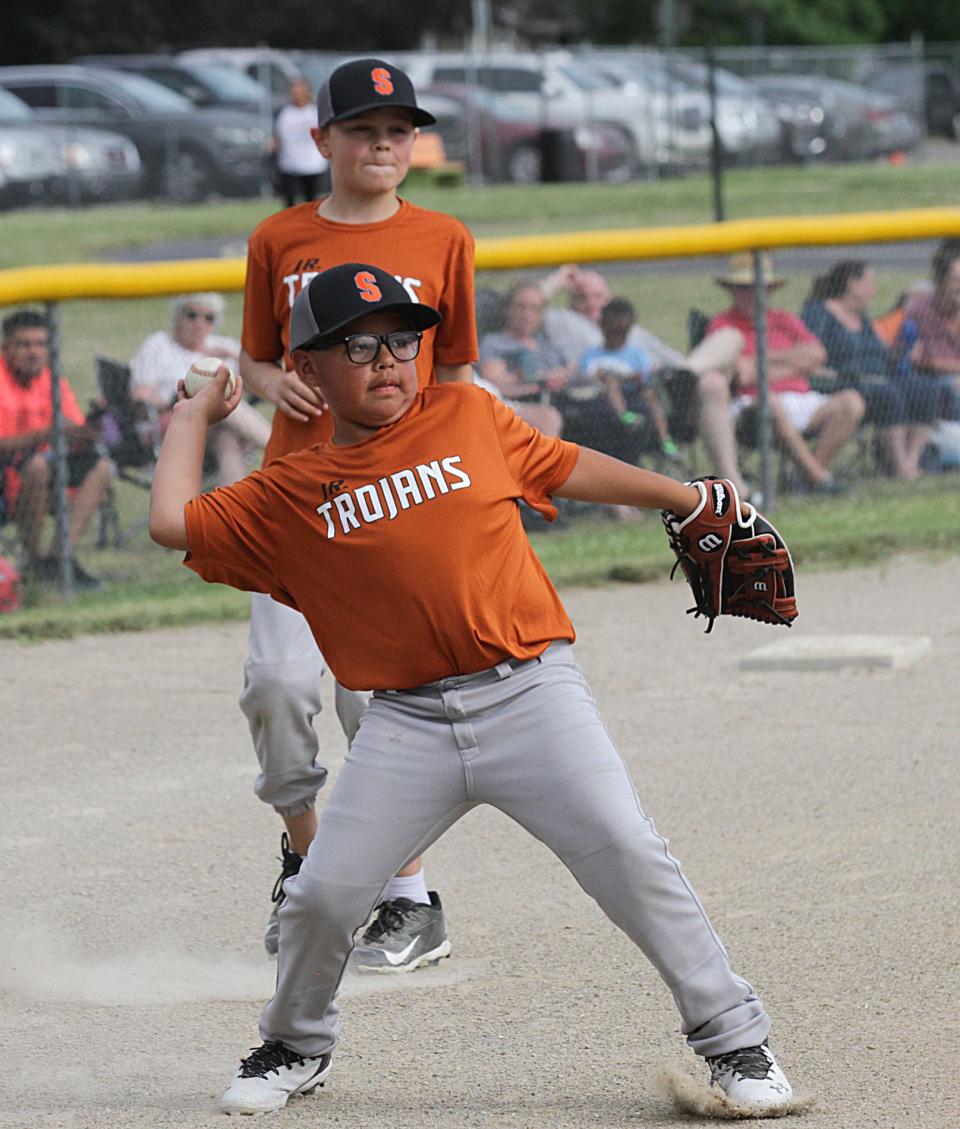 Boland Tire beat Burr Oak Tool in the Sturgis league championship for the 8-under league on Saturday.