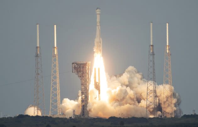 An Atlas 5 rocket sends Boeing’s CST-100 Starliner capsule into space. (NASA Photo / Joel Kowsky)