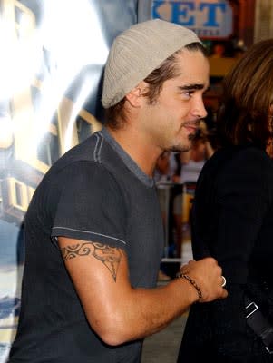 Colin Farrell at the LA premiere of Paramount's Lara Croft Tomb Raider: The Cradle of Life