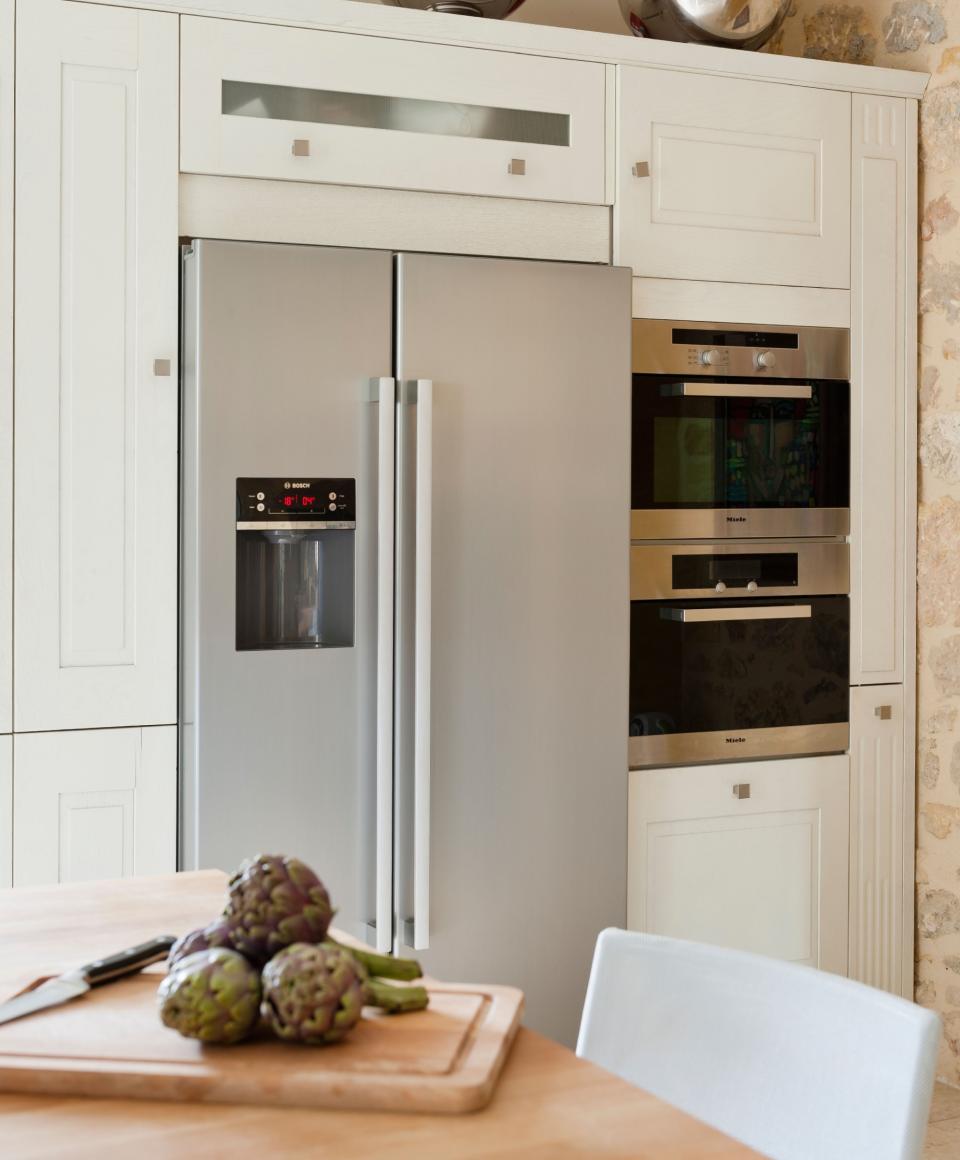 Fridge in a kitchen