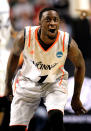 NASHVILLE, TN - MARCH 16: Cashmere Wright #1 of the Cincinnati Bearcats reacts after a play against the Texas Longhorns during the second round of the 2012 NCAA Men's Basketball Tournament at Bridgestone Arena on March 16, 2012 in Nashville, Tennessee. (Photo by Jamie Squire/Getty Images)