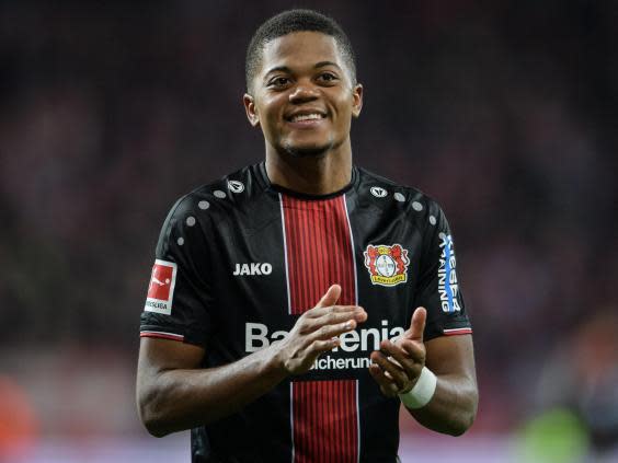 Leon Bailey is one of the Bundesliga’s biggest stars at just 22 years old (Getty)