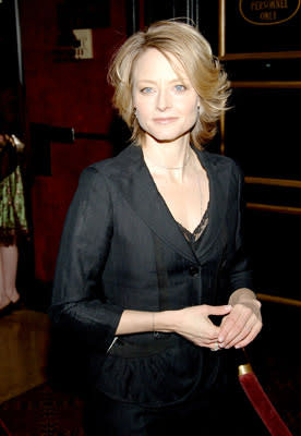 Jodie Foster at the NY premiere of Universal Pictures' Inside Man