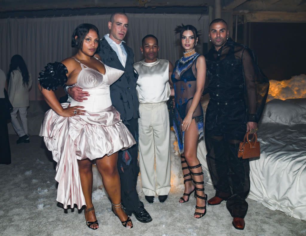 met 2 met gala after party hosted by carlos nazario, emily ratajkowski, francesco risso, paloma elsesser, raul lopez and renell medra