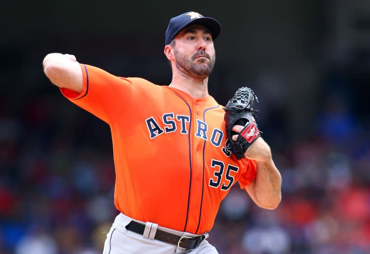 兩屆賽揚強投韋蘭德（Justin Verlander）投身自由市場。法新社