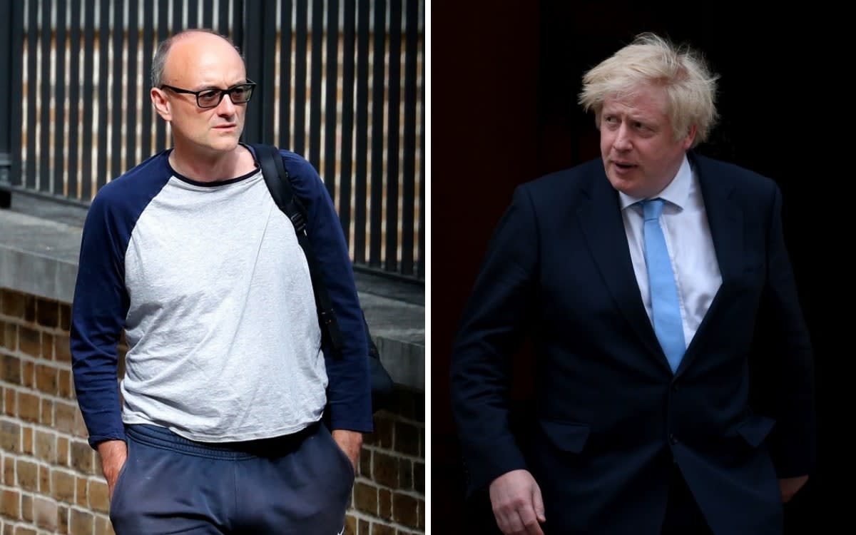 Mr Johnson will be grilled on a trip to Durham by his advisor, Dominic Cummings - AP/Shutterstock