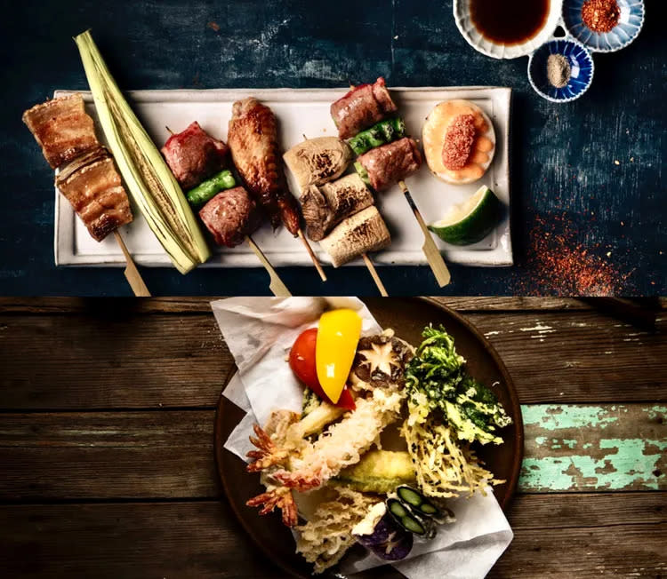  受歡迎的烤香魚、肉串與炸蝦等日式炸物之外，業者也透露，饗饗二店將有限定新菜色。
