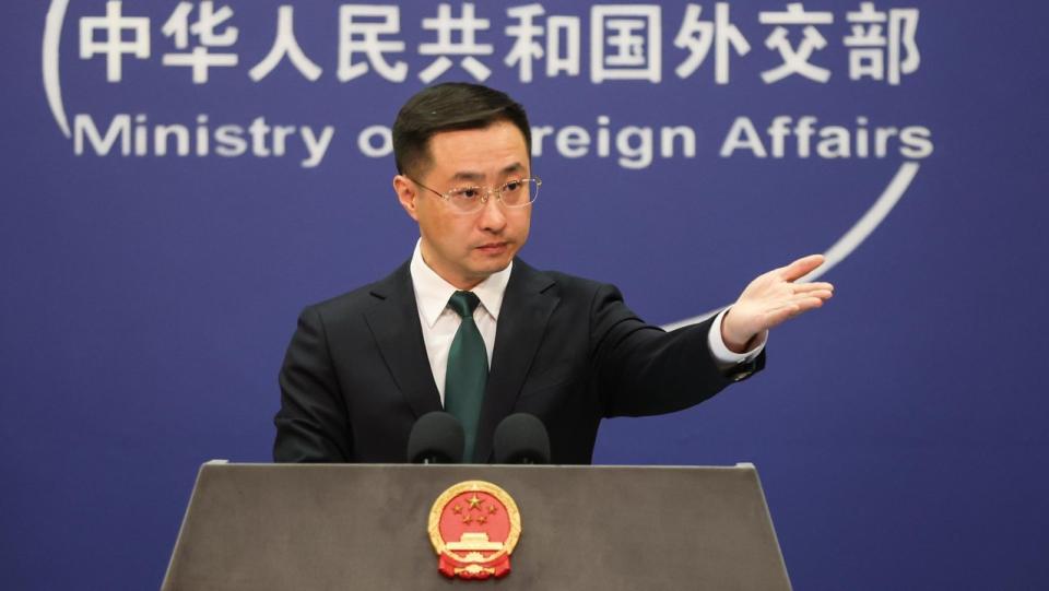 China's Ministry of Foreign Affairs spokesperson Lin Jian