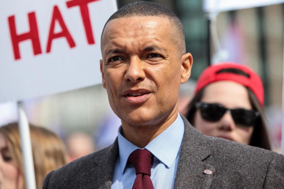 Clive Lewis MP was blasted for making the 'inexcusable' and 'offensive' comment at a public event. (Getty Images)