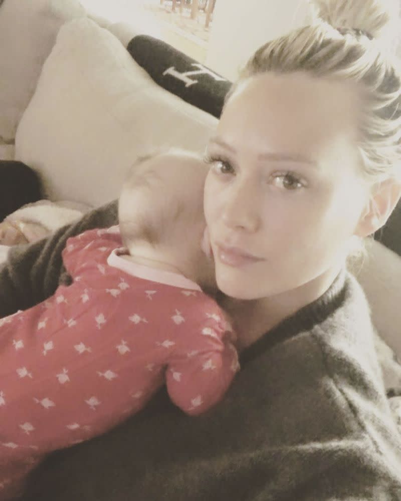 Hilary Duff and daughter
