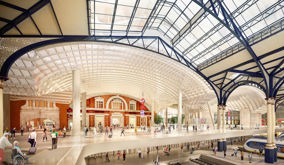 The plans for Liverpool Street station have sparked a backlash  (Herzog & de Meuron)