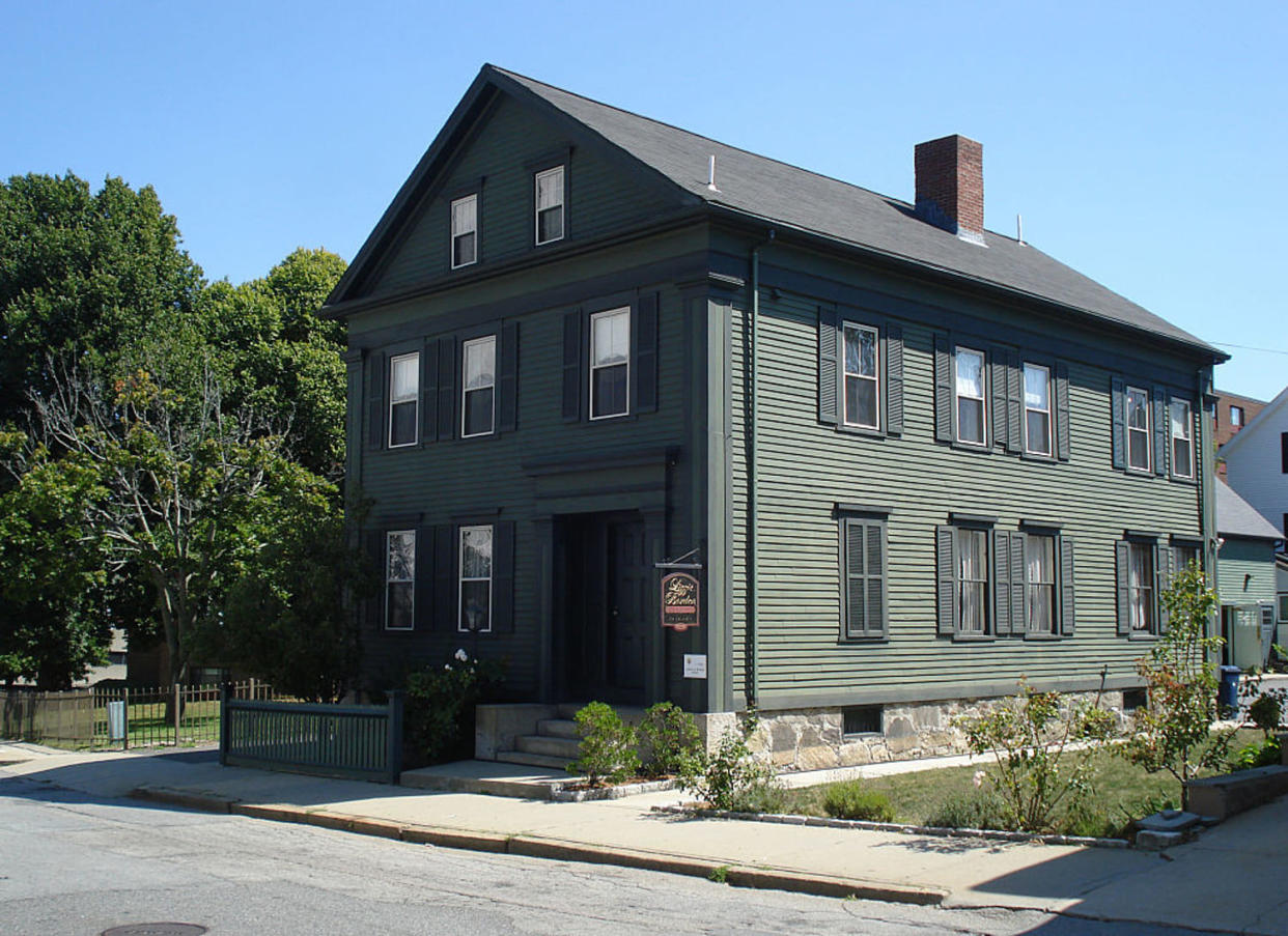 The Borden House in Fall River, Massachusetts. (Chicago Tribune / Tribune News Service via Getty I)