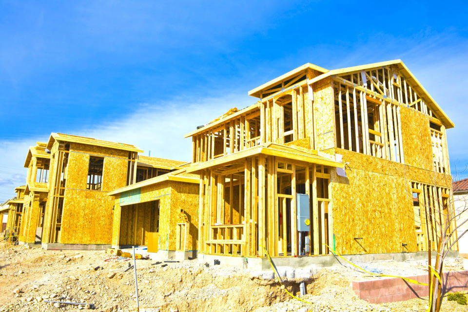 A house under construction. (Getty Creative)