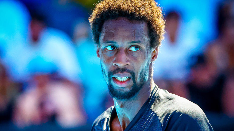 Gael Monfils has been a far cry from the player trapped in a tennis 'nightmare' this time last year. (Photo by PATRICK HAMILTON/BELGA MAG/AFP via Getty Images)