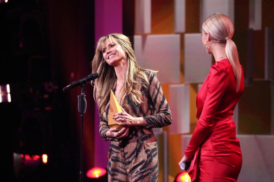 Heidi Klum und Lena Gercke bei den ABOUT YOU Awards 2019. (Bild: Getty Images)