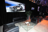 LOS ANGELES, CA - FEBRUARY 09: A general view of atmosphere during Tesla Worldwide Debut of Model X on February 9, 2012 in Los Angeles, California. (Photo by Jordan Strauss/Getty Images for Tesla)