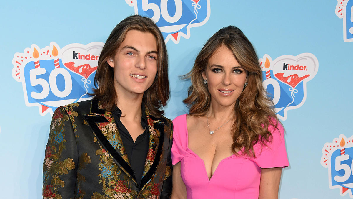 1200px x 675px - Elizabeth Hurley reacts to son Damian 'callously' being cut out of family  fortune due to being born out of wedlock