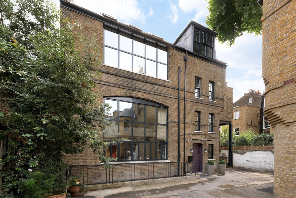 Converted artist’s studio, Kensington. Photo: Knight Frank