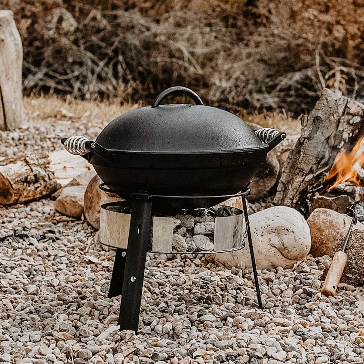 All-in-One Cast Iron Grill