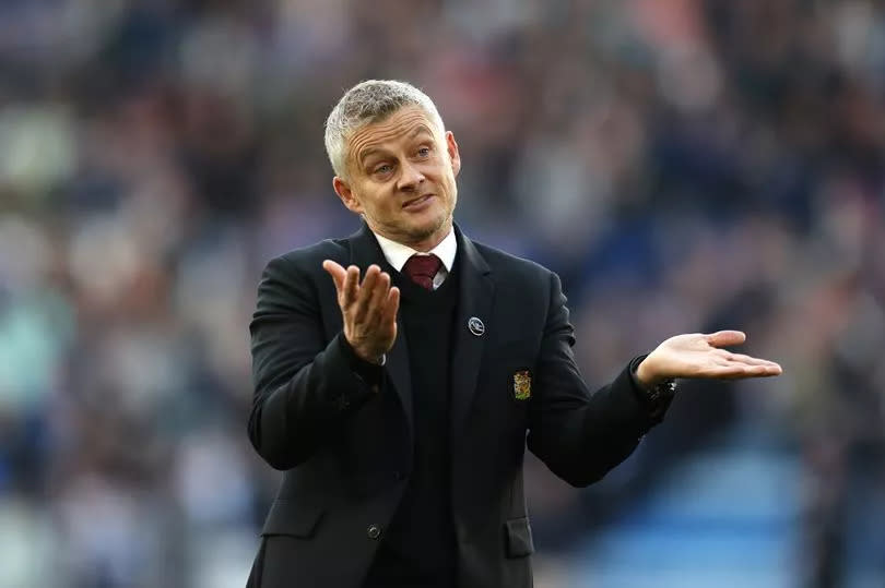 Former Manchester United manager Ole Gunnar Solskjaer.