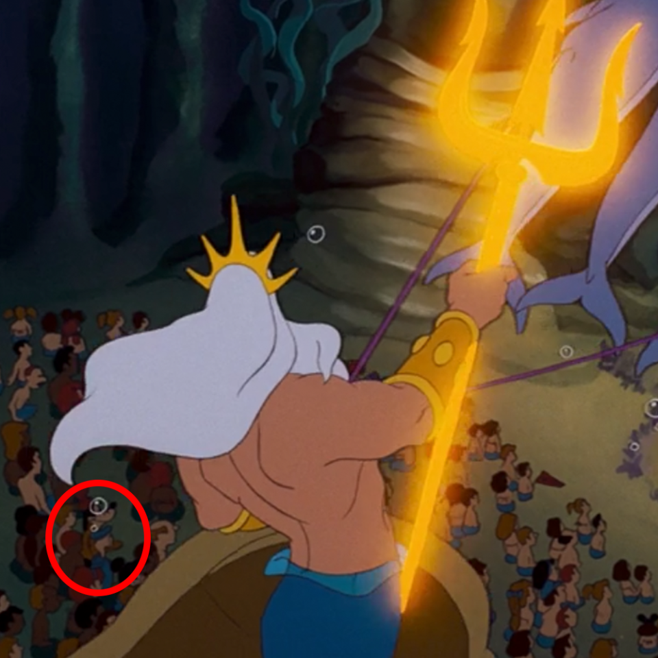 Mickey, Donald, and Goofy All Appeared in 'The Little Mermaid'