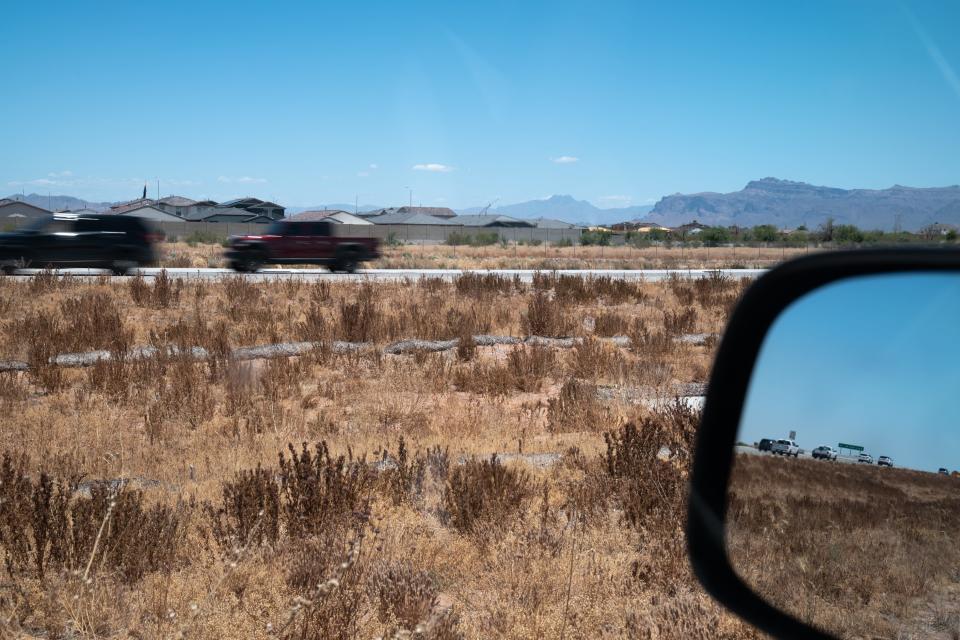 State Route 24 on June 1, 2023, in Mesa, Arizona.