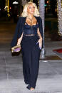 <p>Saweetie looks as glamorous as ever as she shops along Rodeo Drive in Beverly Hills at night.</p>