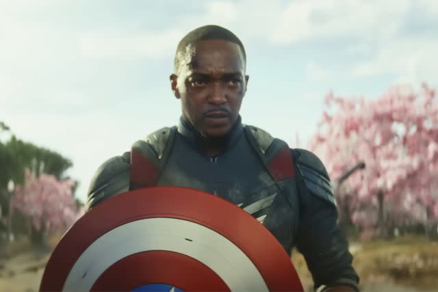 <p>Marvel</p> Anthony Mackie in 'Captain America: Brave New World'.