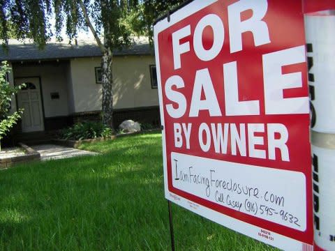 Home for sale sign