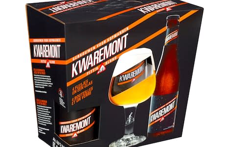 Kwaremont gift pack with glass – Brouwerij De Brabandere - Cycling Christmas gift ideas: The ultimate guide for road cyclists