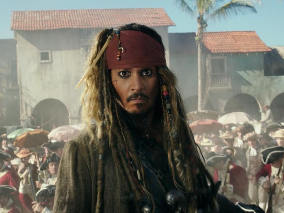 Johnny Depp in ‘Pirates of the Caribbean: Salazar’s Revenge' (Disney)