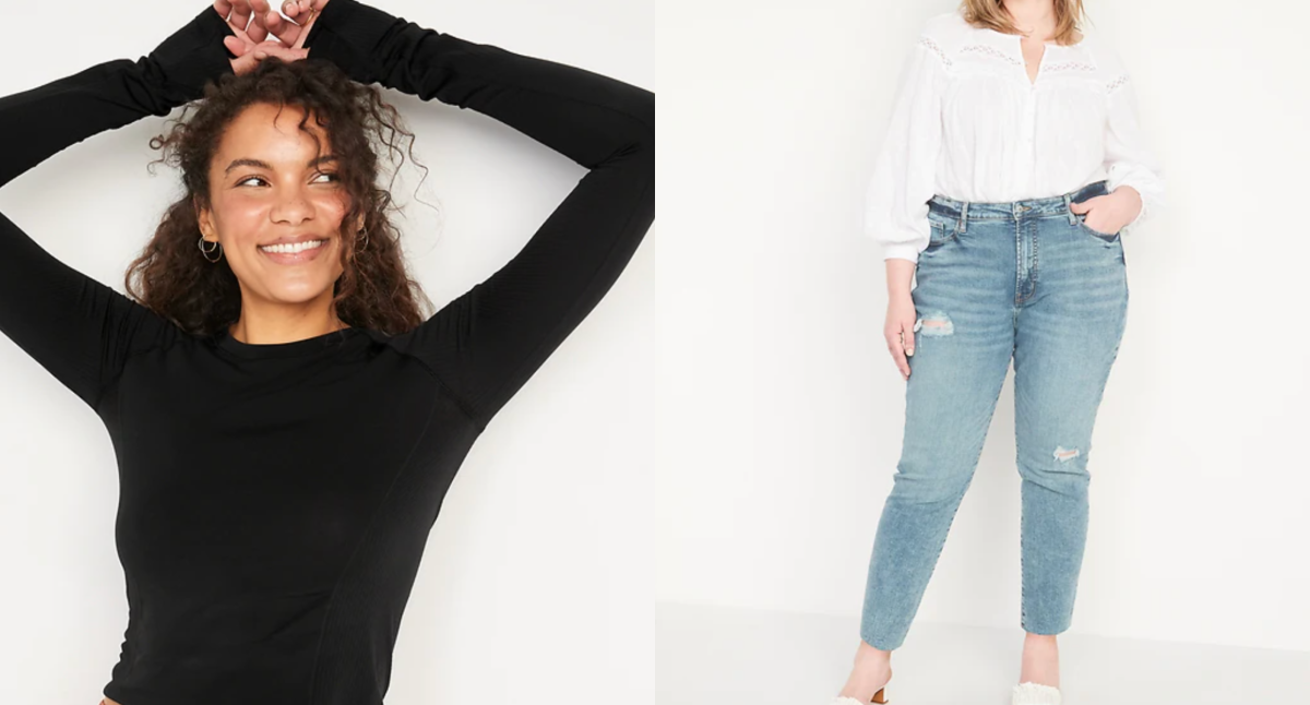 Old Navy flash sale: Save up to 60% on denim and athleisure