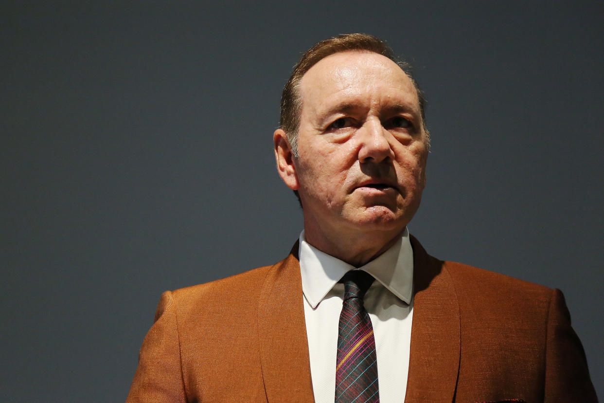 ROME, ITALY - AUGUST 02: Actor Kevin Spacey attends the reading of the event 