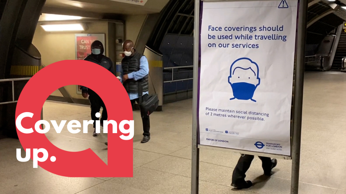 Footage Reveals The Lack Of Face Masks Used On Public Transport In London