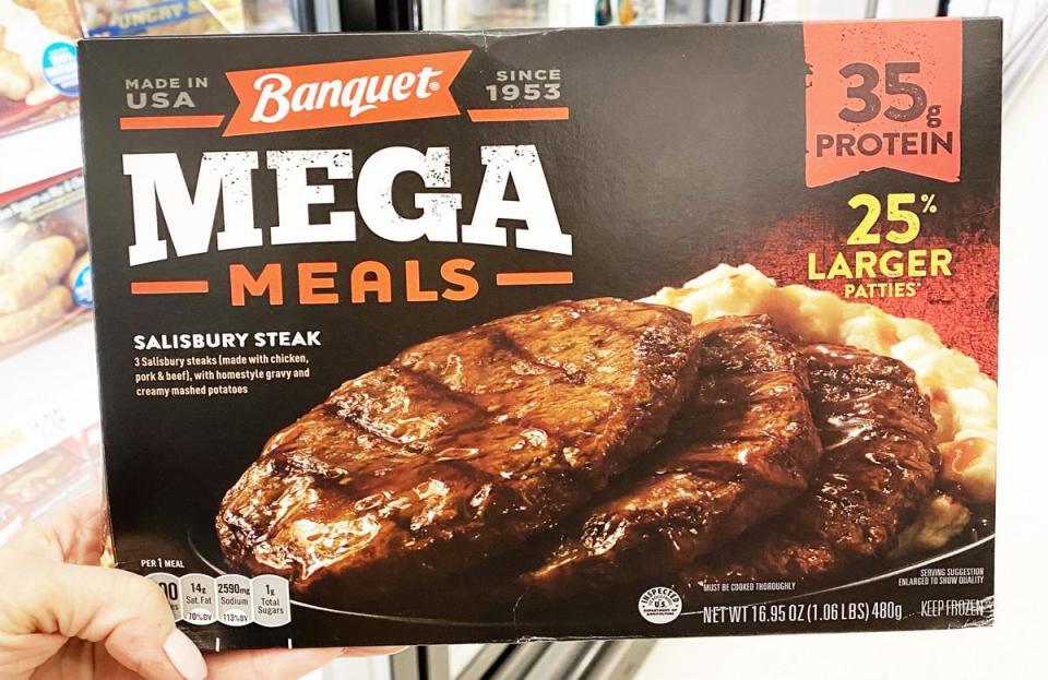 Unhealthiest: Banquet Salisbury Steak