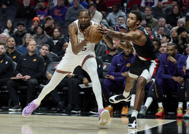 Suns rout Trail Blazers, extend win steak to 4 amid Booker's slump