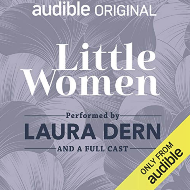 Narrated by: Laura Dern (and more) What it's about: This popular classic, set during the Civil War, follows four sisters — Jo, Beth, Amy, and Meg — who find themselves and support one another while their father is away. You've read it once, most likely, but it's worth listening to Dern's version on audio! Start listening here.