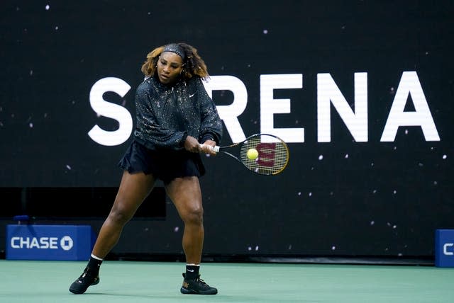 Serena Williams will be back out on Arthur Ashe on Friday