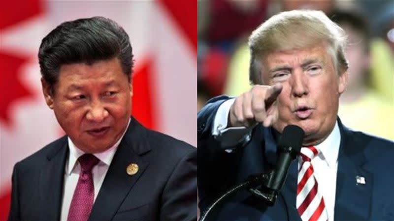 中國領導人習近平、美國總統川普（組合圖／資料照）