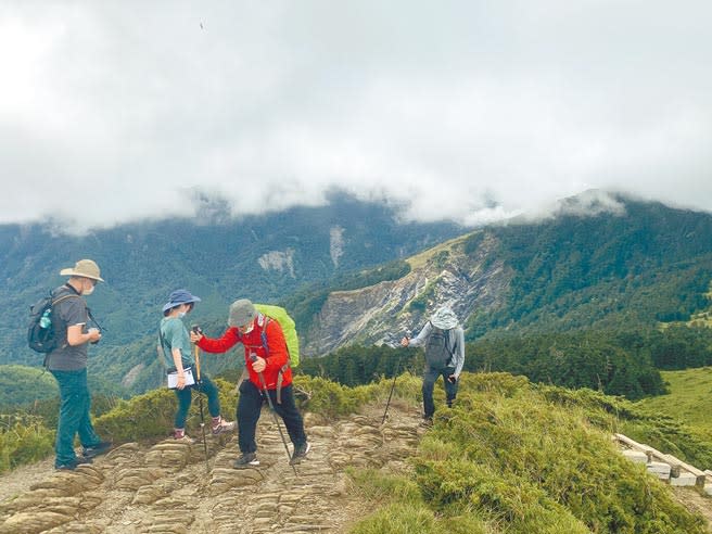 高山難度分級，民眾登山前可先衡量自己的體力。（廖志晃攝）