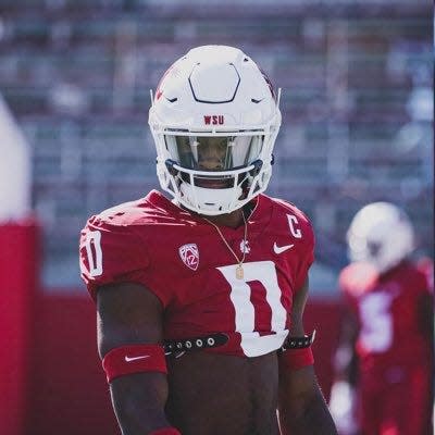 Laney High grad and Washington State standout Jaylen Watson. Watson is the first Laney product to be selected in the NFL draft since 2009.