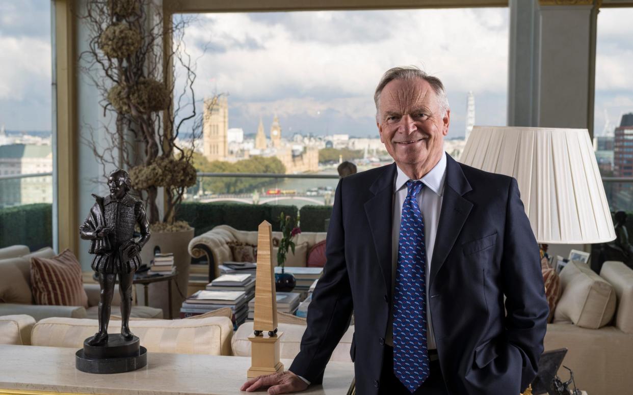 Jeffrey Archer annual holiday in Italy was cancelled this year - Andrew Crowley