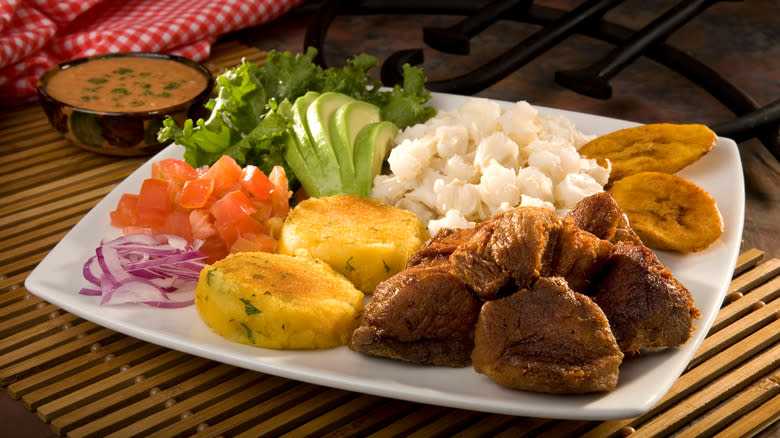fritada with sides 