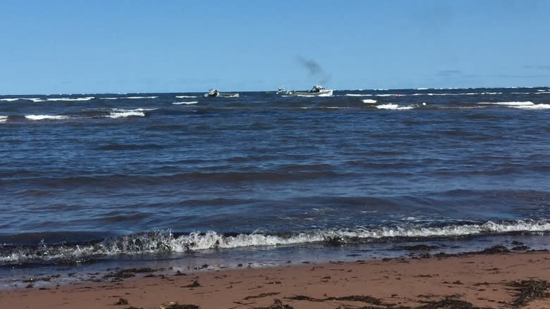 Mussel boat pulled off sandbar after capsizing near Malpeque Harbour